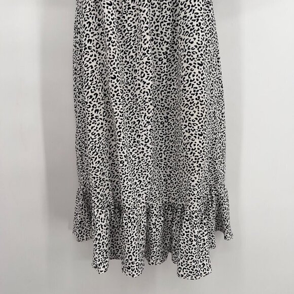 RIPE Celest Off The Shoulder Maternity Dress Animal Print Women's S - Picture 4 of 10